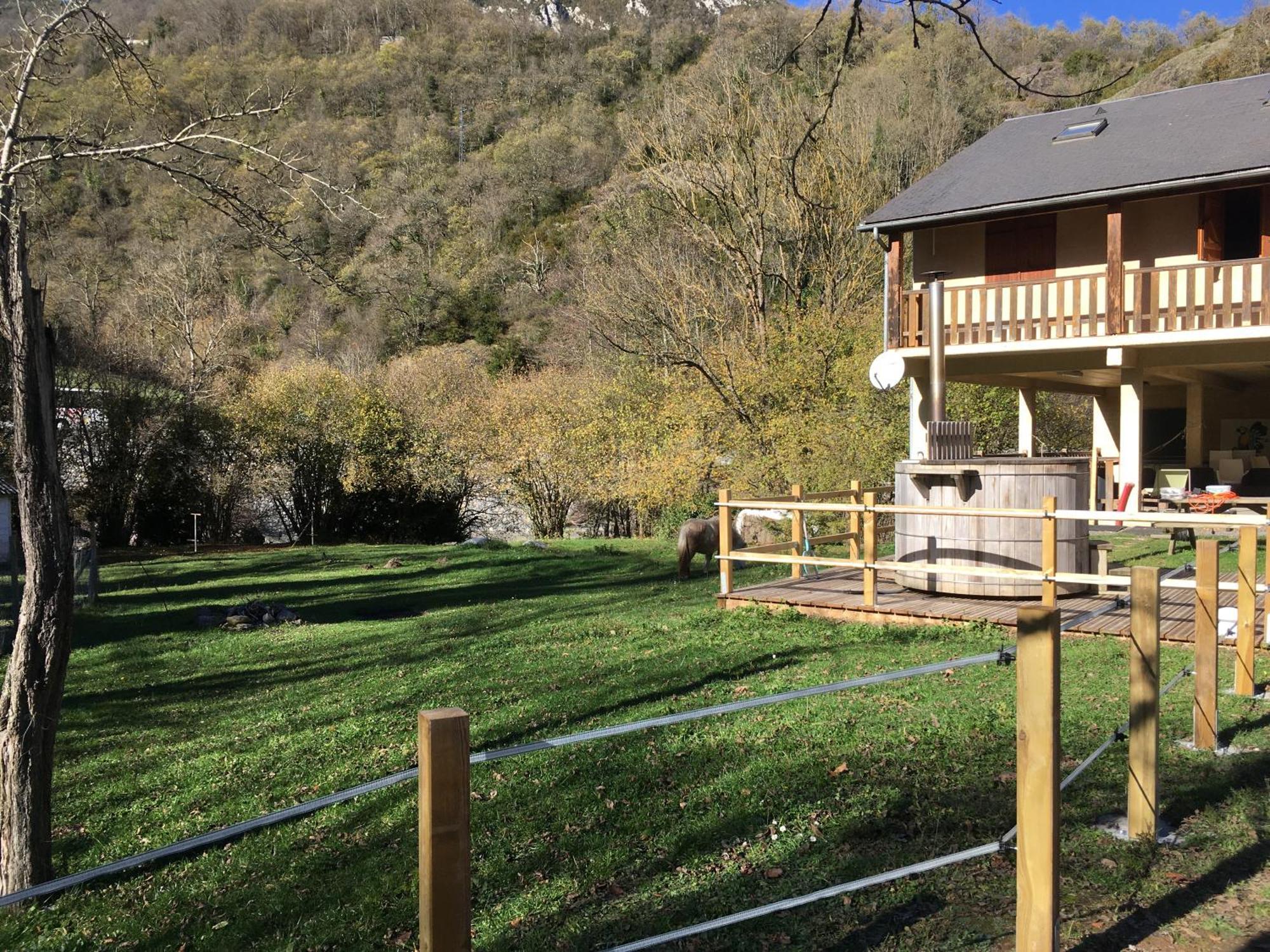 Les Marmottes Pour 12 Avec Bain Nordique Privatif Camous Exterior foto